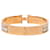White Hermès Narrow Enamel Brides de Gala Love Clic H Bracelet PM  - view 3