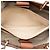 Bamboo Borsa shopper Gucci Medium in pelle di vitello bambù marrone - vista 4
