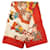 Sciarpa in seta Hermès Joies d'Hiver 90 bianca Bianco