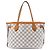 Borsa Tote Louis Vuitton Damier Azur Neverfull PM bianca Bianco