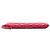 Pochette/Clutch Saint Laurent Chevron Leather Monogram Zip A5 Wristlet Rosso - vista 3