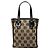 Borsa a mano in tela Anagram beige LOEWE