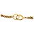 Collana lunga station Chanel placcata oro con strass di diamante D'oro - vista 3