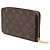 Brauner Louis Vuitton Monogram Zippy Long Wallet - Ansicht 2