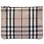 Pochette in tela Burberry House Check beige