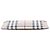 Pochette in tela Burberry House Check beige - vista 3