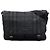 Borsa a tracolla in nylon Burberry Smoke Check grigio