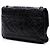 Borsa a tracolla Chanel CC in pelle di vitello laccata trapuntata nera Nero - vista 2