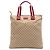 Tote verticale Gucci GG Canvas Web beige