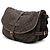 Borsa a tracolla Louis Vuitton Monogram Mini Lin Saumur 30 marrone - vista 2