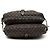Borsa a tracolla Louis Vuitton Monogram Mini Lin Saumur 30 marrone - vista 3