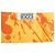 Hermès Twilly Seidentuch Orange Paint Splatter - Ansicht 5