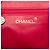 Bolsa Chanel CC em camurça acolchoada rosa com fecho kiss lock - vista 5