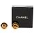 Orecchini a clip rotondi Chanel CC placcati oro D'oro - vista 4