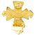 Orecchini a clip Chanel CC placcati oro D'oro - vista 3