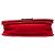 Borsa a tracolla Boy Flap in tweed trapuntato e velluto rosso Chanel Old Medium - vista 3