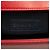 Borsa a tracolla Boy Flap in tweed trapuntato e velluto rosso Chanel Old Medium - vista 5