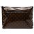 Clutch Louis Vuitton Monogram Glaze Cosmos Marrone