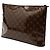 Clutch Louis Vuitton Monogram Glaze Cosmos Marrone - vista 2