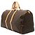 Borsa da viaggio Louis Vuitton Monogram Keepall 55 marrone - vista 2