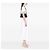 Borsa a tracolla in lana nera Prada Sports Line Nero - vista 6