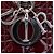 Borsa Lady Dior Large in vernice cannage rosso - vista 5