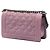 Le Boy Bolsa transversal Chanel Old Medium Boy Flap em couro de bezerro acolchoado e amassado com tachas rosa - vista 2