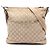 Borsa a tracolla Gucci GG Canvas Web beige