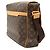 Borsa a tracolla Louis Vuitton Monogram Abbesses marrone - vista 2