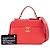Borsa Chanel Small Quilted Caviar Top Handle Camera Bag Satchel rossa Rosso - vista 13