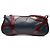 Borsa a tracolla Prada Blue in Vitello Drive con profili in vernice