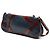 Borsa a tracolla Prada Blue in Vitello Drive con profili in vernice - vista 2