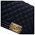 Borsa a tracolla Chanel Boy Flap in pelle Caviar trapuntata blu Old Medium - vista 8