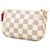 Borsa a mano bianca Louis Vuitton Damier Azur Evasion Mini Pochette Accessoires Bianco - vista 2