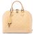 Borsa Louis Vuitton Monogram Vernis Alma PM Beige