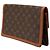 Clutch Louis Vuitton Monogram Pochette Dame GM marrone - vista 2