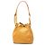 Borsa a secchiello Louis Vuitton Epi Petit Noe gialla Giallo