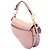 Saddle Borsa a tracolla Dior Micro in pelle di capra marrone - vista 2