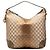Borsa a tracolla Gucci GG Lurex Heart Bit marrone