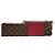 Borsa a tracolla Louis Vuitton Monogram Pochette Felicie Marrone - vista 6