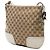 Borsa a tracolla Gucci GG Canvas Web Princy beige - vista 2