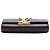 Borsa a tracolla Louis Vuitton Louise Chain GM in pelle viola Porpora - vista 3