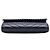 Wallet On Chain Borsa a tracolla Chanel CC Chevron in agnello borchiato blu - vista 3
