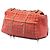 Orange Chanel Laser Cut Fransen Wildleder Flap Bag - Ansicht 2