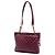 Tote Chanel Coco Ball Chain in agnello trapuntato rosso - vista 2