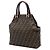 Tote in tela Zucca marrone Fendi - vista 2