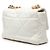 Borsa Chanel Large 19 in agnello bianco - vista 2
