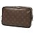 Clutch Louis Vuitton Monogram Macassar Kasai marrone - vista 2