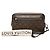 Clutch Louis Vuitton Monogram Macassar Kasai marrone - vista 7