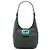 Borsa a tracolla in cotone verde Fendi